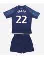 Billige Leicester City Oliver Skipp #22 Bortedraktsett Barn 2025-26 Kortermet (+ Korte bukser)
